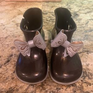 Mini Melissa rain boots